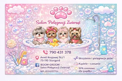 BOOM GROOM Salon Pielęgnacji Zwierząt